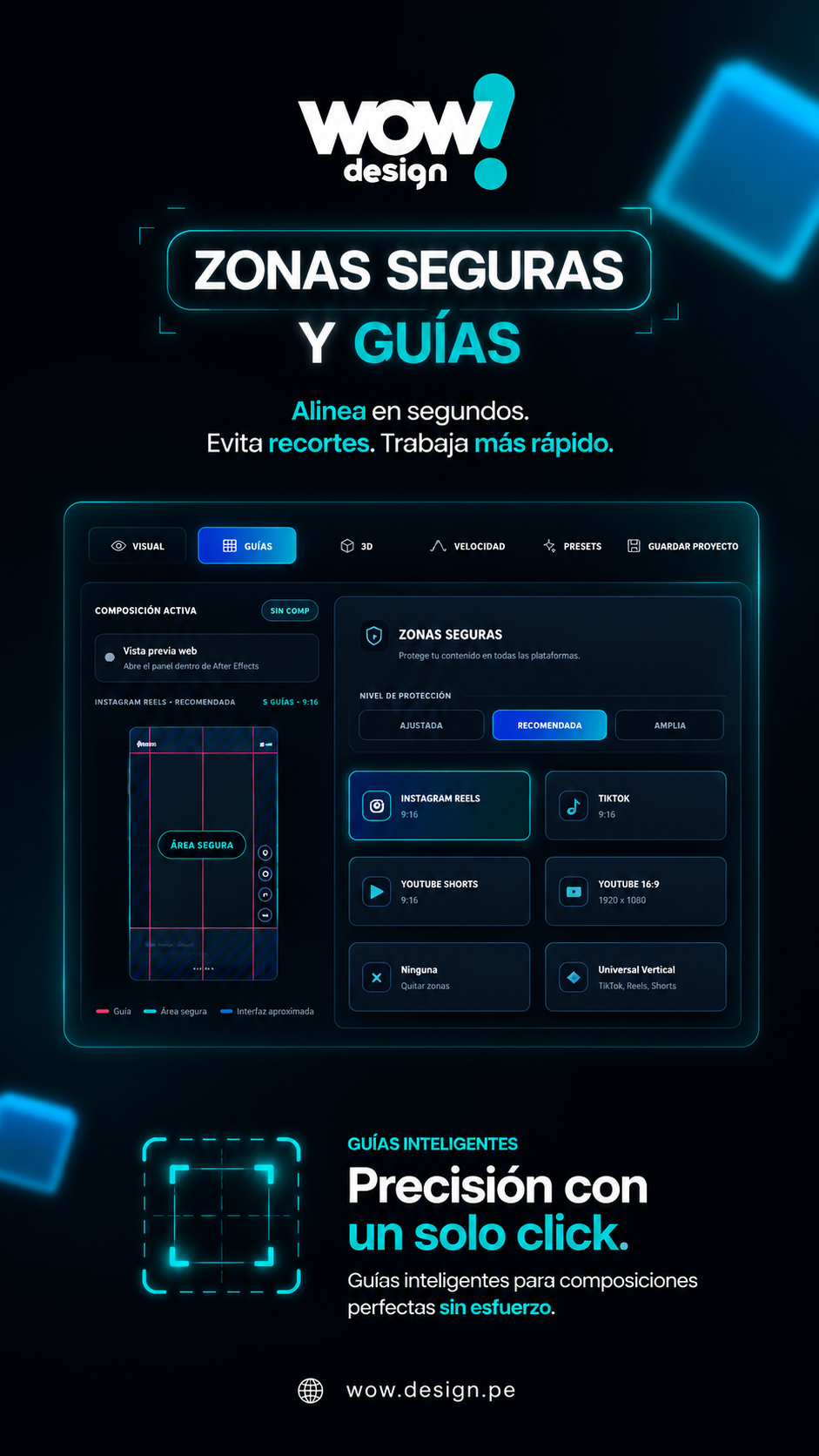 Wow Design Ae | Plugin para After Effects.